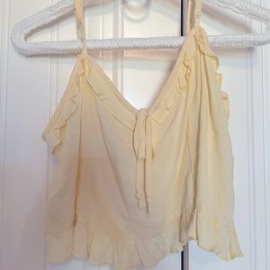 Pastel yellow top